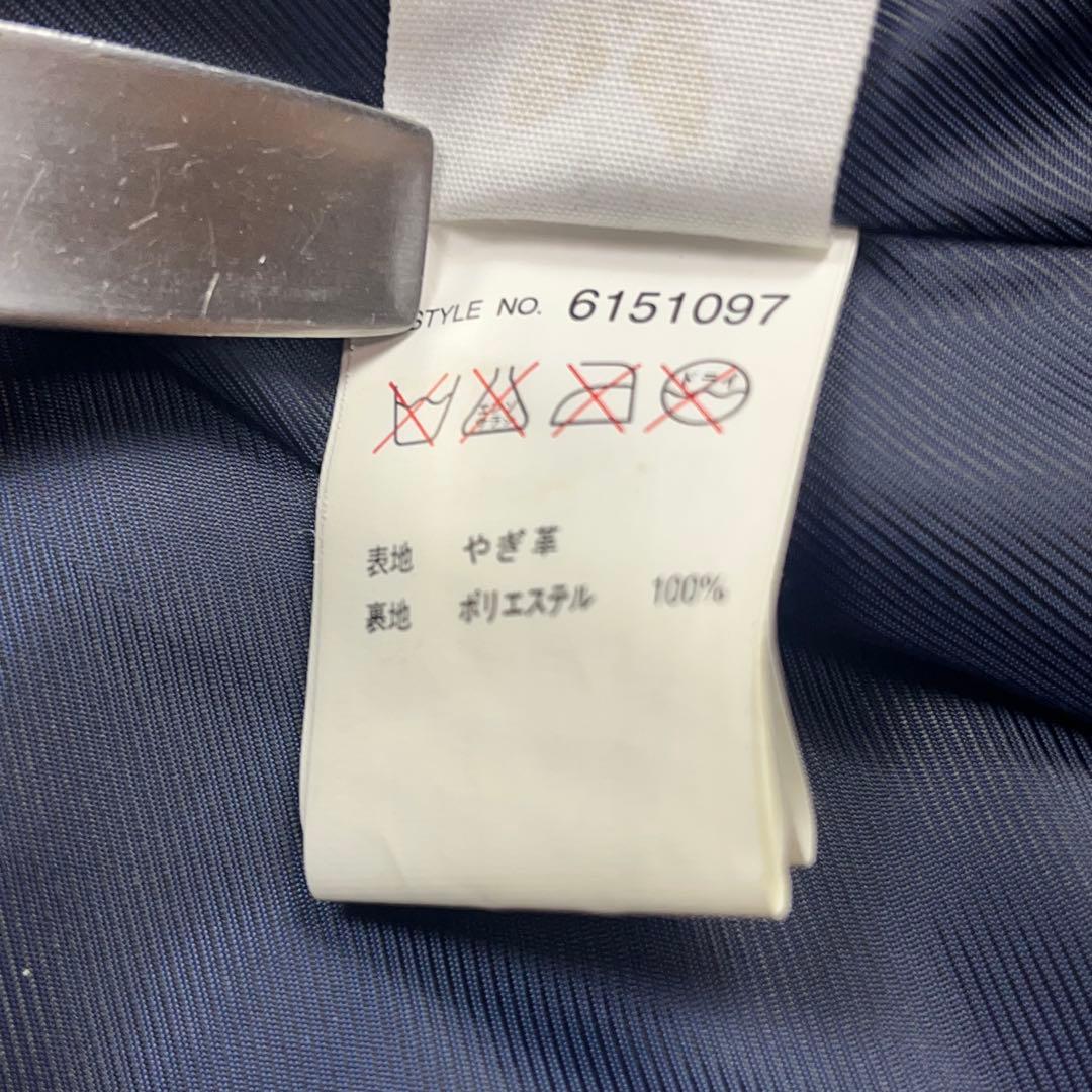 美品 AVIREX 40周年 限定 ゴートレザー シングルライダース ジャケット