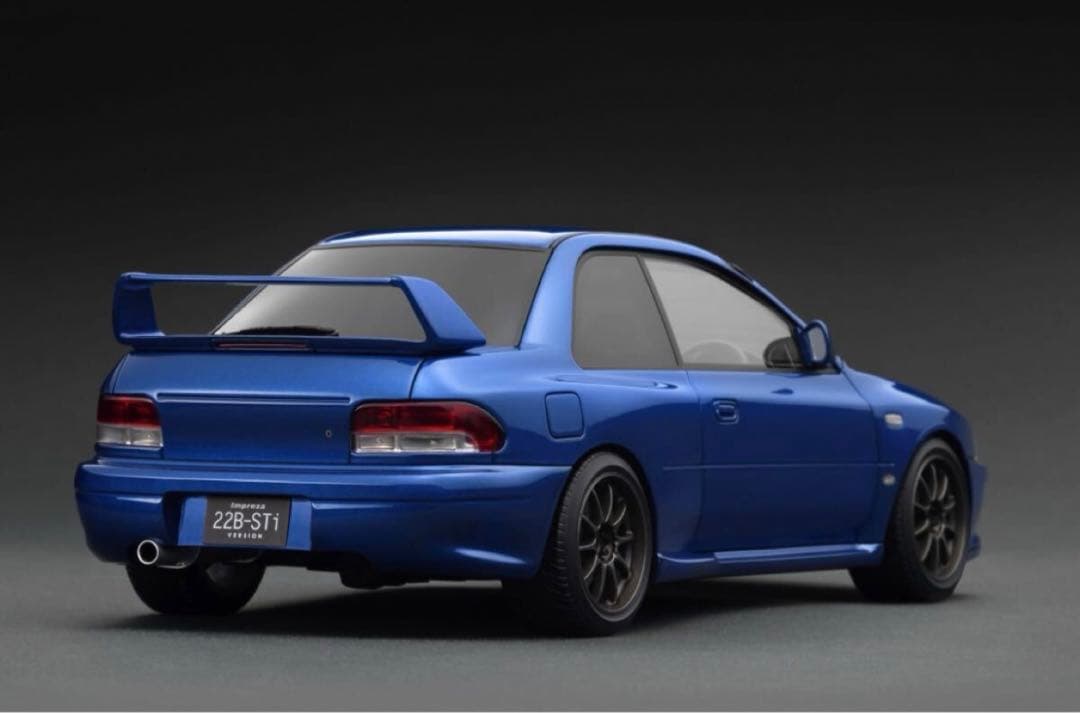 イグニッションモデル IG WEB限定スバル インプ22B-STi P25仕様