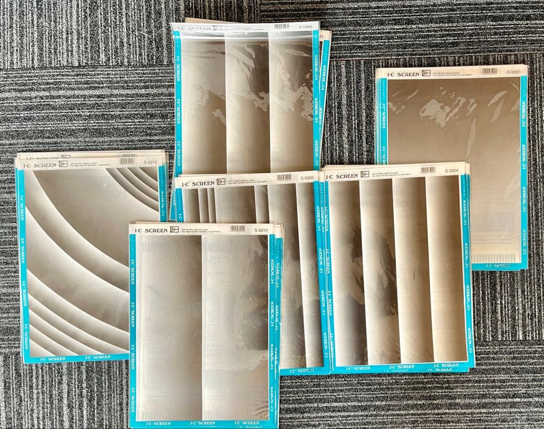 DELETER、IC、マクソン他スクリーントーンセットＡ