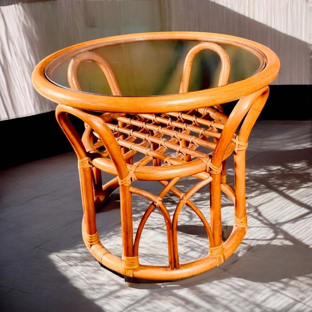 カリモク karimoku 昭和レトロ 木製サイドテーブル 電話台