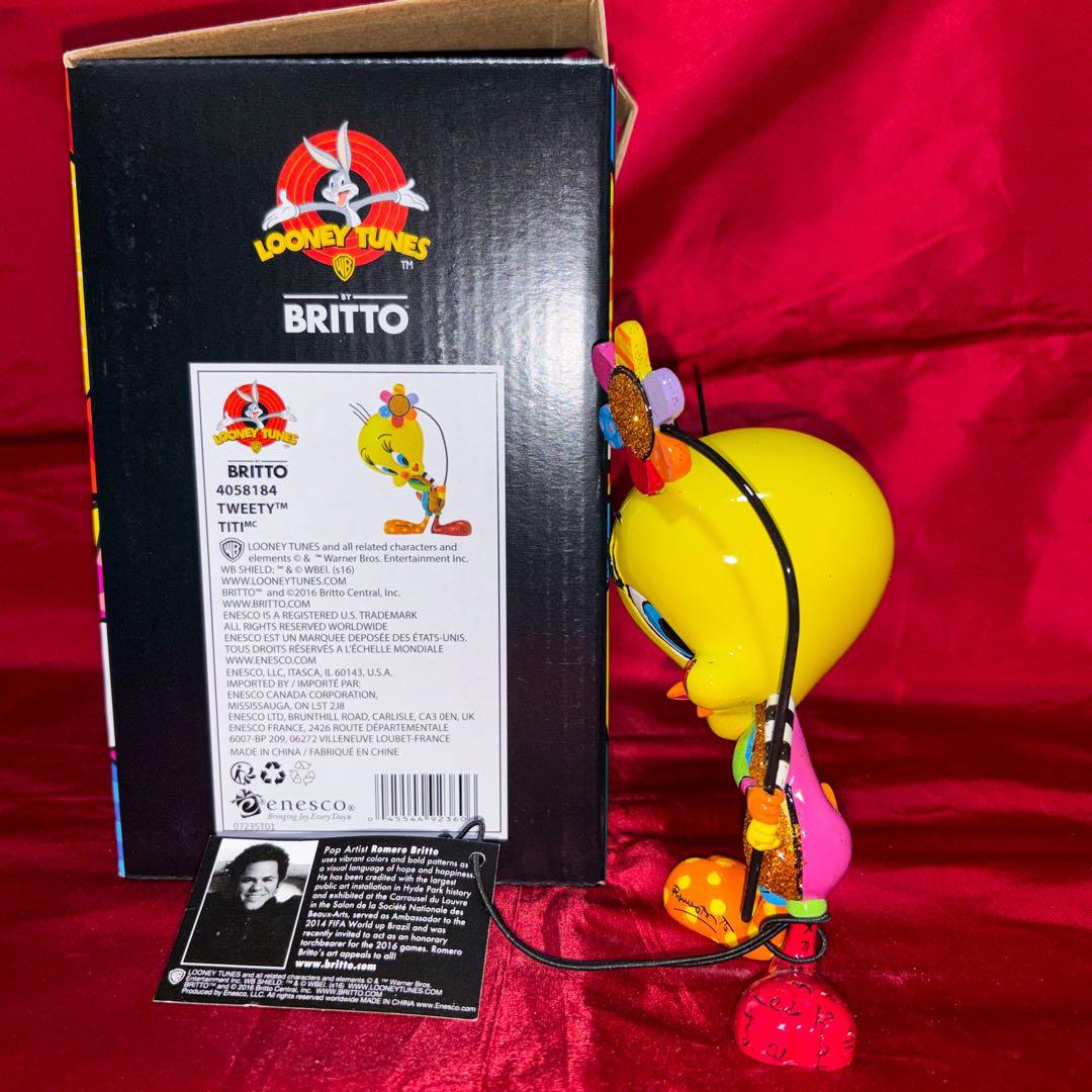 エネスコ トゥイーティー ルーニーテューンズ 置物 enesco ブリット