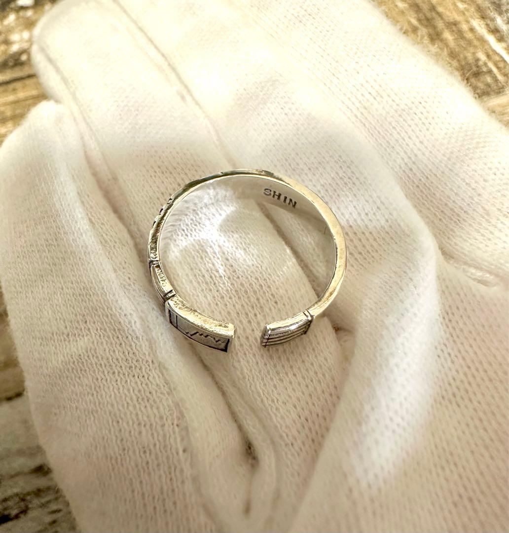 キミガシネ　レア　シルバー(SV925)リング　シン　月見真　首輪　指輪