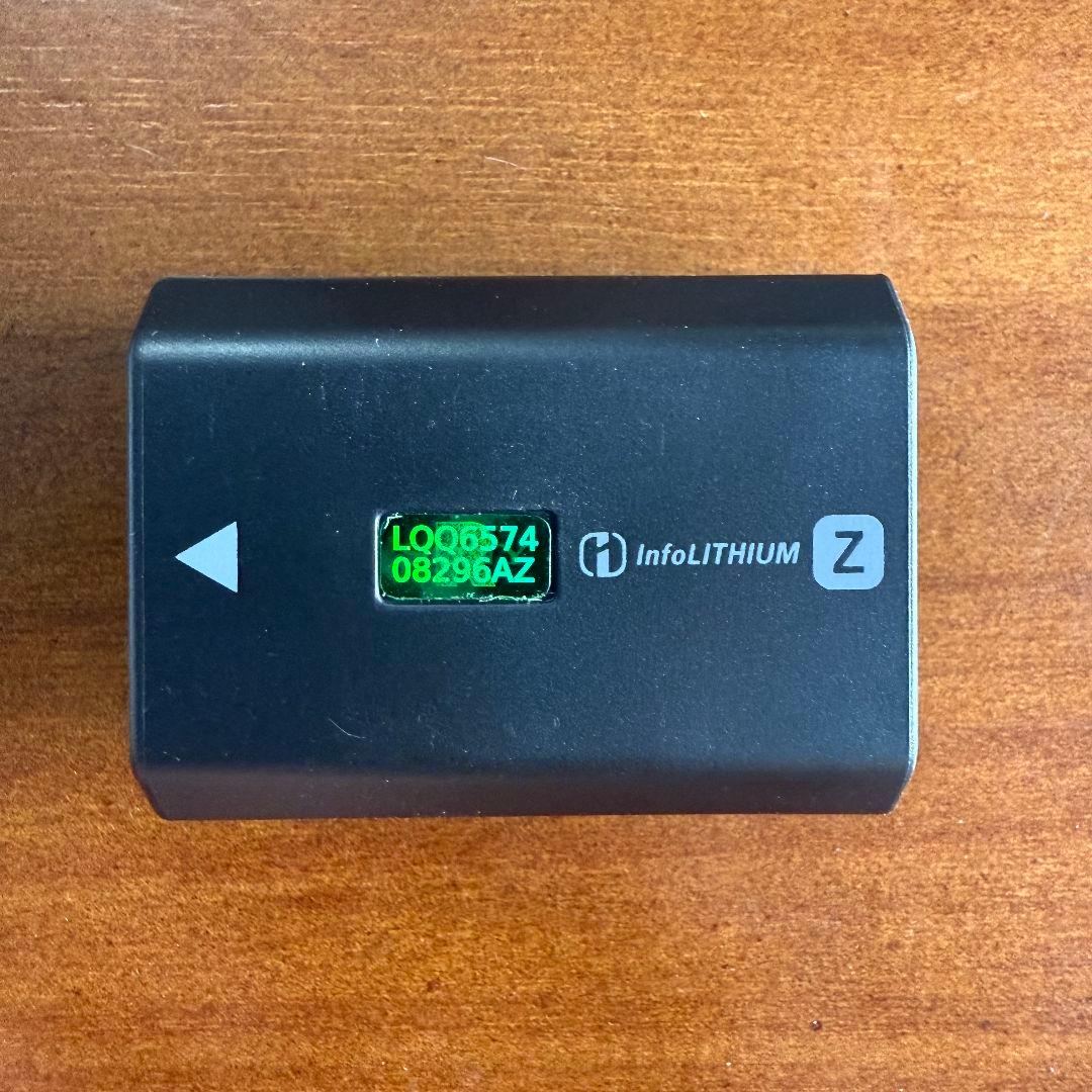 未使用 SONY NP-FZ100 2個セット