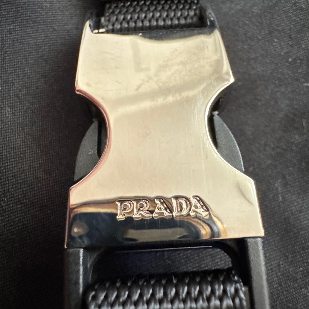 PRADA Re Nylon トライアングルロゴ ヘッドバンド 正規品