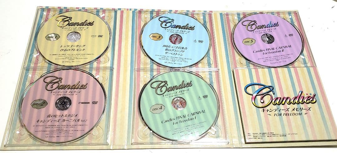 Candies キャンディーズ メモリーズ DVD 5枚組