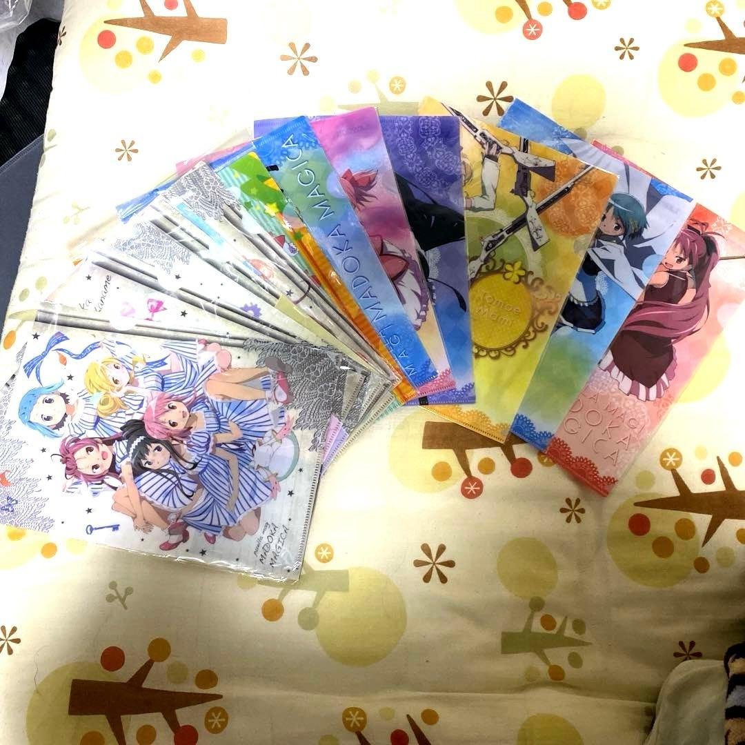 非売品】魔法少女まどか☆マギカクリアファイル13枚セット(ローソン