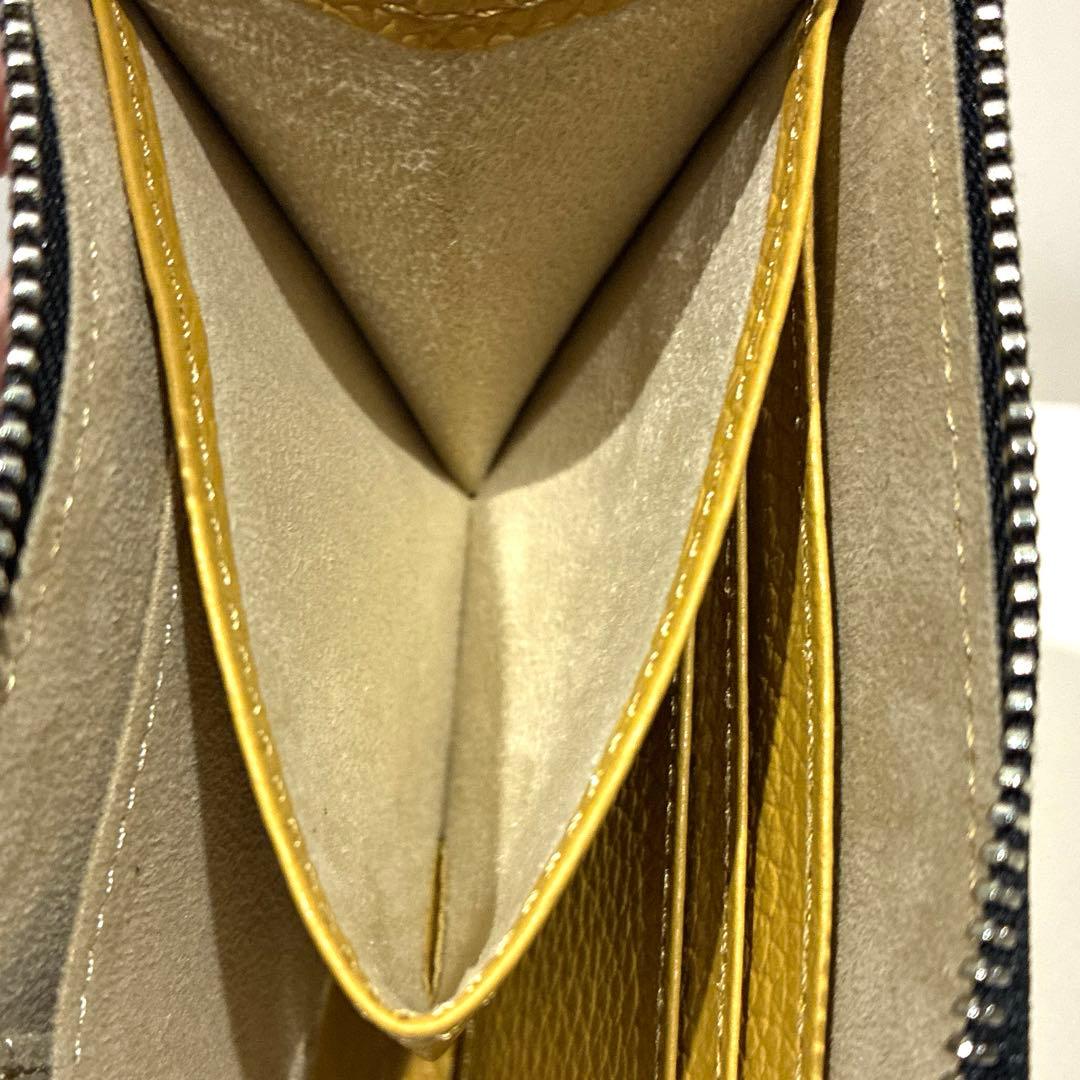 ATAO アタオ ミニ財布 刺繍 キリン 18周年記念 ZOOシリーズ