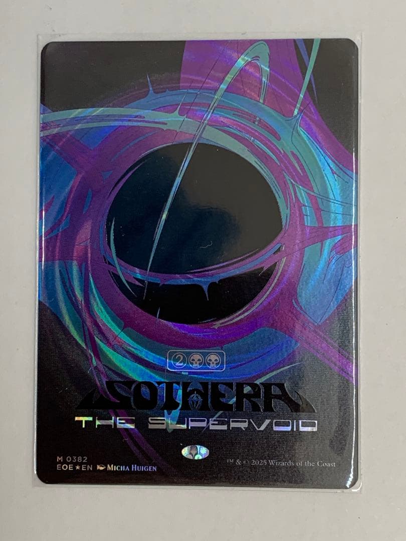 MTG スーパーヴォイド、ソセラ シンギュラリティ Foil ヘッドライナー