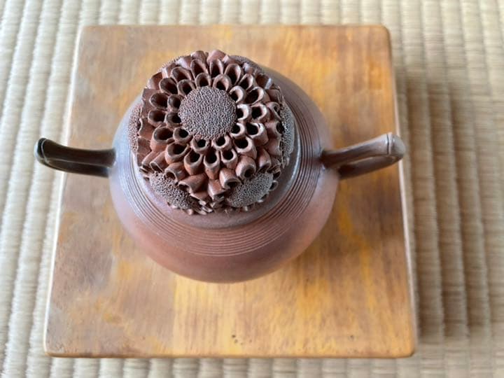 備前焼 重要無形文化財 藤原楽山（二代目）香炉