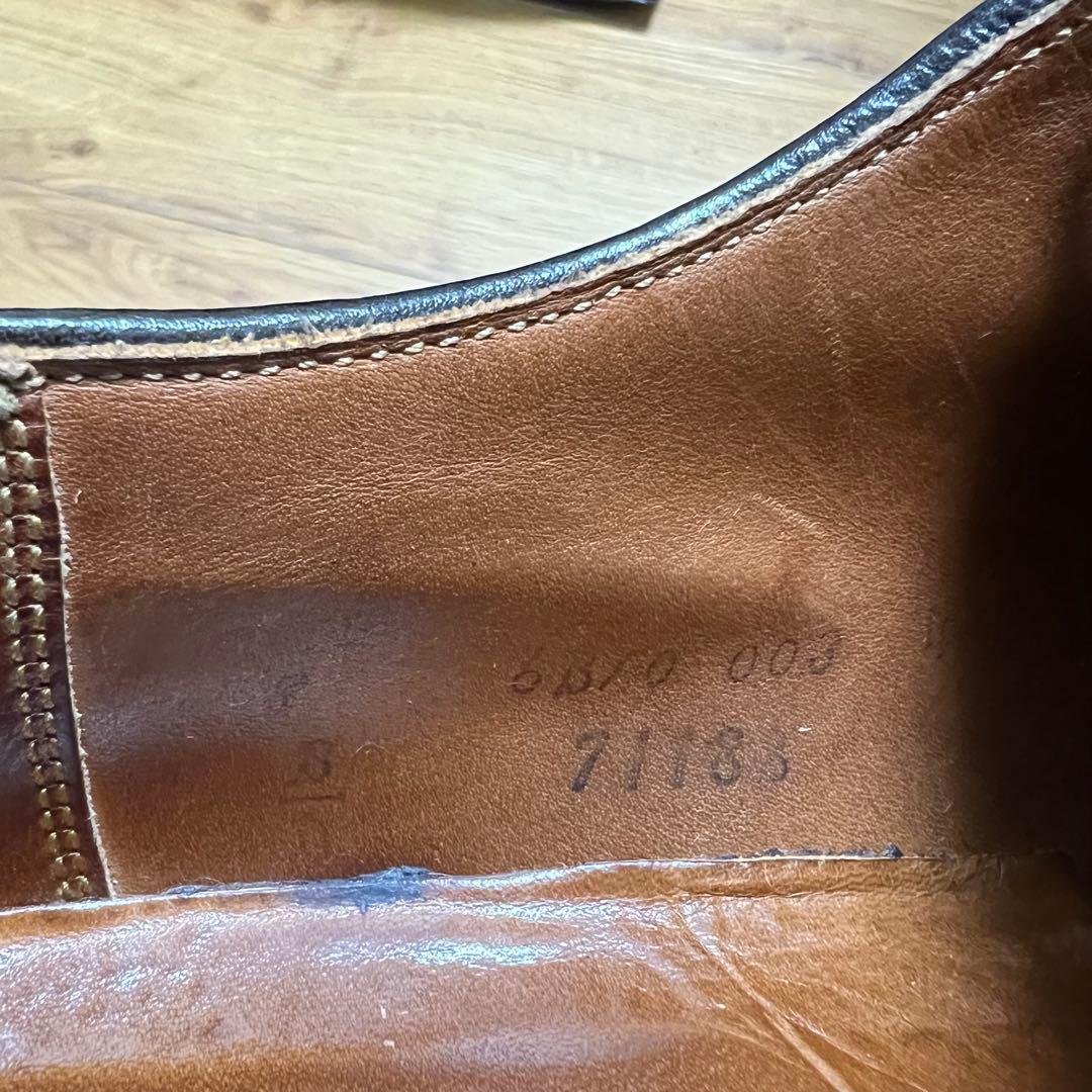 Alden ブラウンレザードレスシューズ