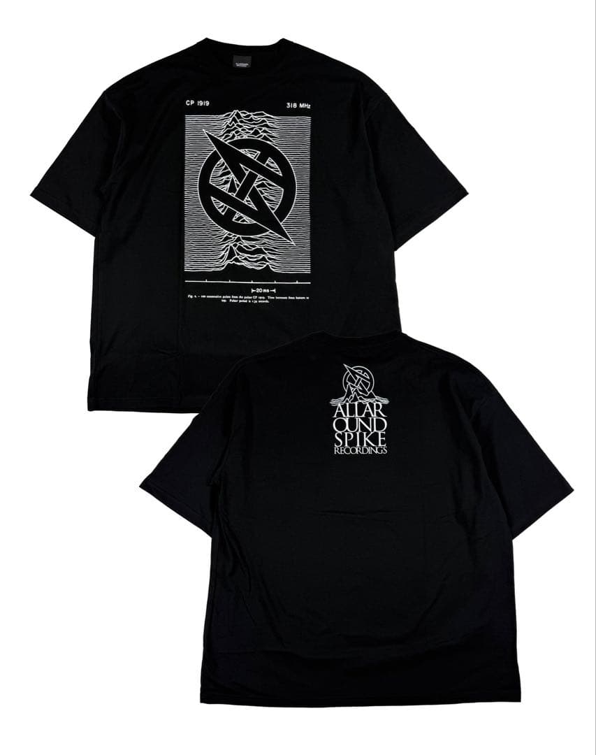 SPIKE RECORDINGS×ALLAROUND Tシャツ HISASHI