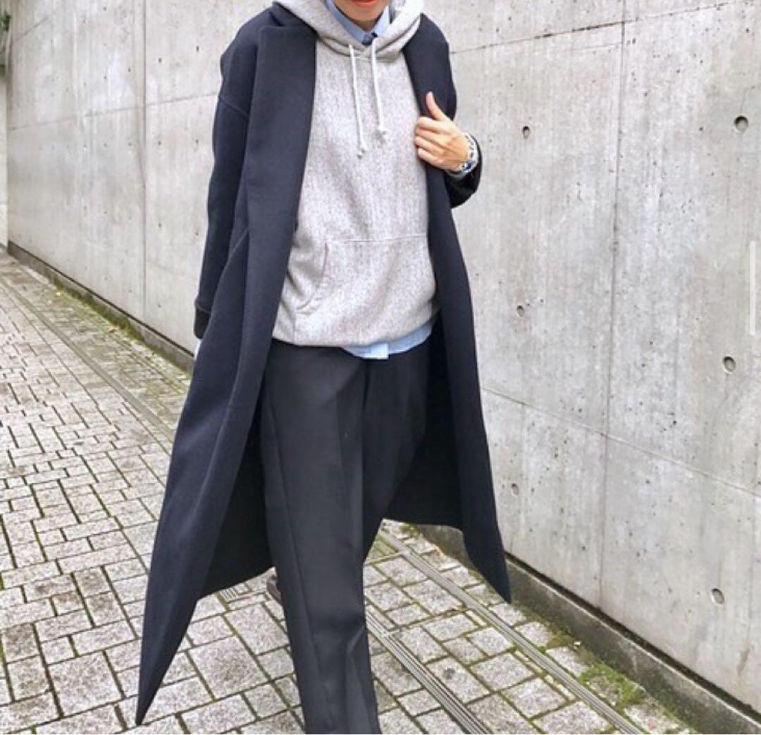 ENFOLD トップリバーチェスターコート ネイビー