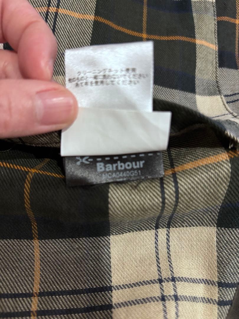 ほぼ未使用❤️Barbour フーデッドビデイルSL 2レイヤー ノンオイル38