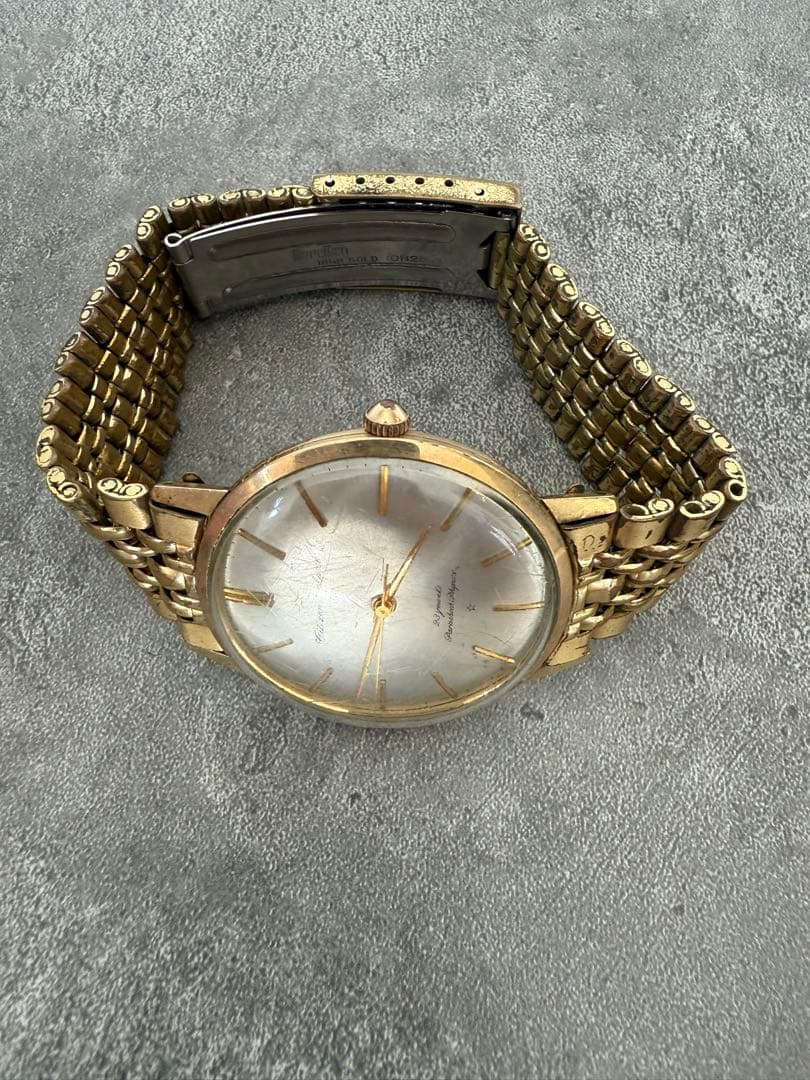 CITIZEN デラックス 23石 14K GOLD FILLED 手巻腕時計