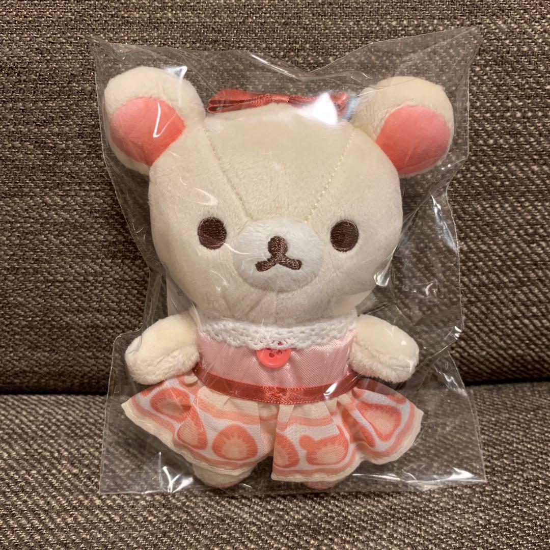 コリラックマストア限定　コリラックマ　ぬいぐるみ　ショートケーキ　2点セット