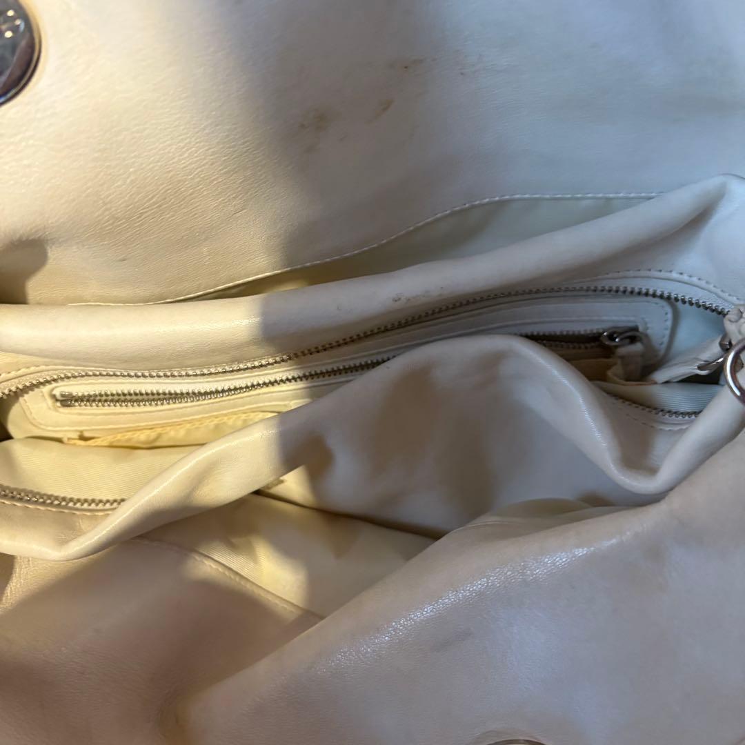 難アリ】 クリスチャンディオール バッグ 白