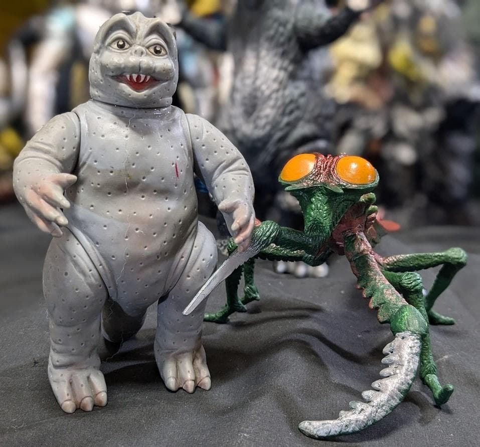 昭和ゴジラ東宝チャンピオンまつり（バンダイ）ソフビコンプリート19体