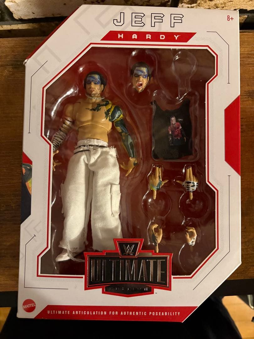 WWE ultimate JEFF HARDY フィギュア
