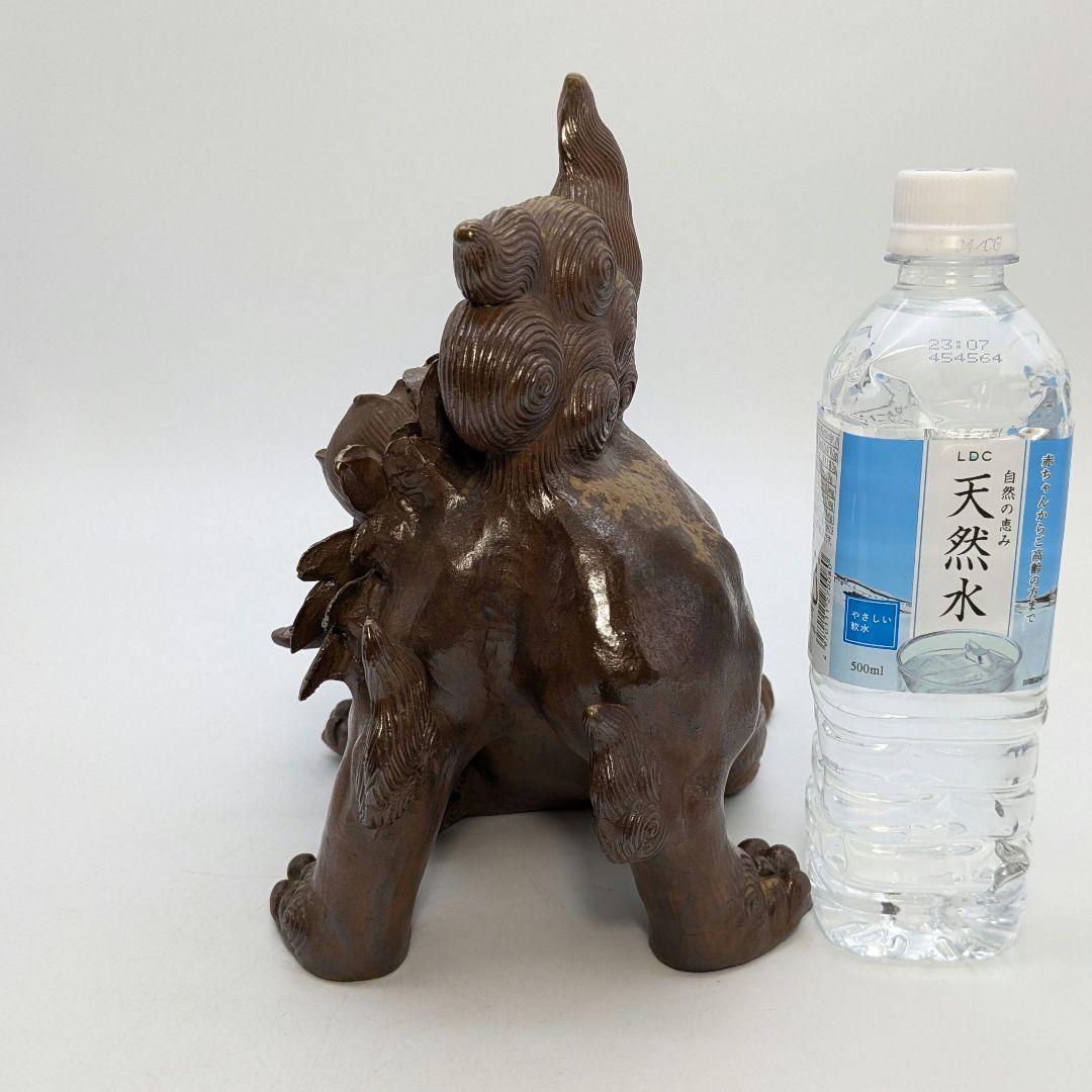 木村長十郎友敬 備前焼 牡丹獅子 置物 魔除け 厄除け 細工物 インテリア 陶彫