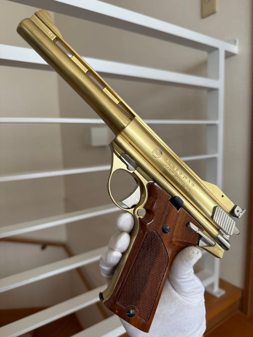 マルシン 44オートマグ 木製グリップ SMG 金属 モデルガン クリント1