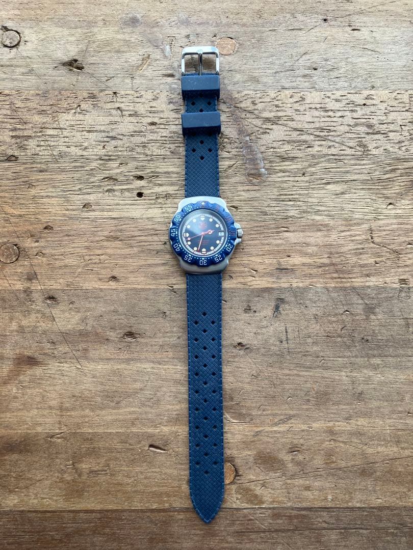 美品 TAG Heuer タグホイヤー 初代 Formula 1 ネイビー