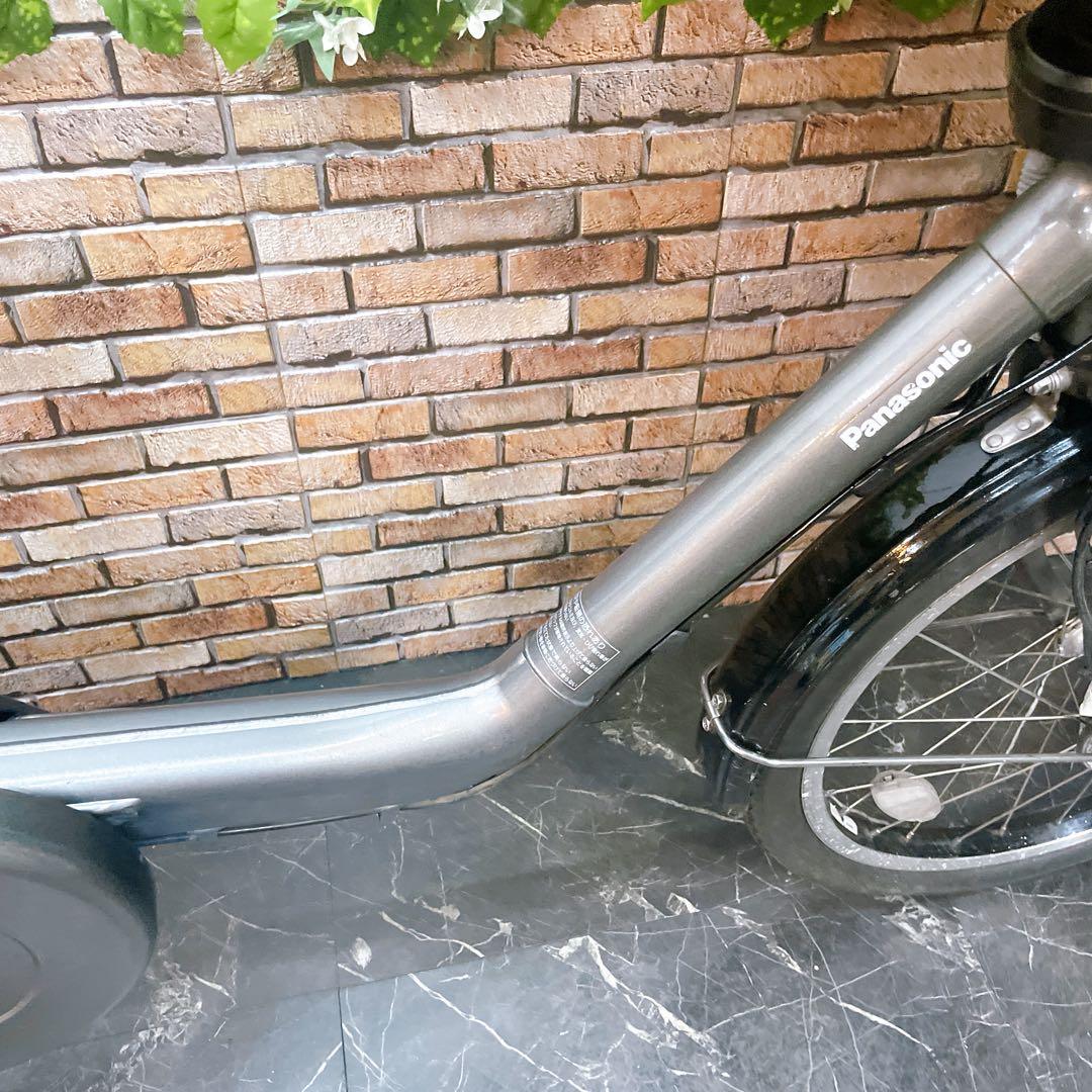 【54】子供乗せ電動自転車 Panasonic Gyutto グレー 20インチ