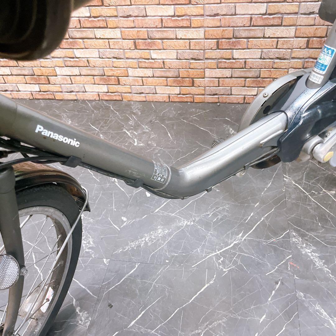 【54】子供乗せ電動自転車 Panasonic Gyutto グレー 20インチ