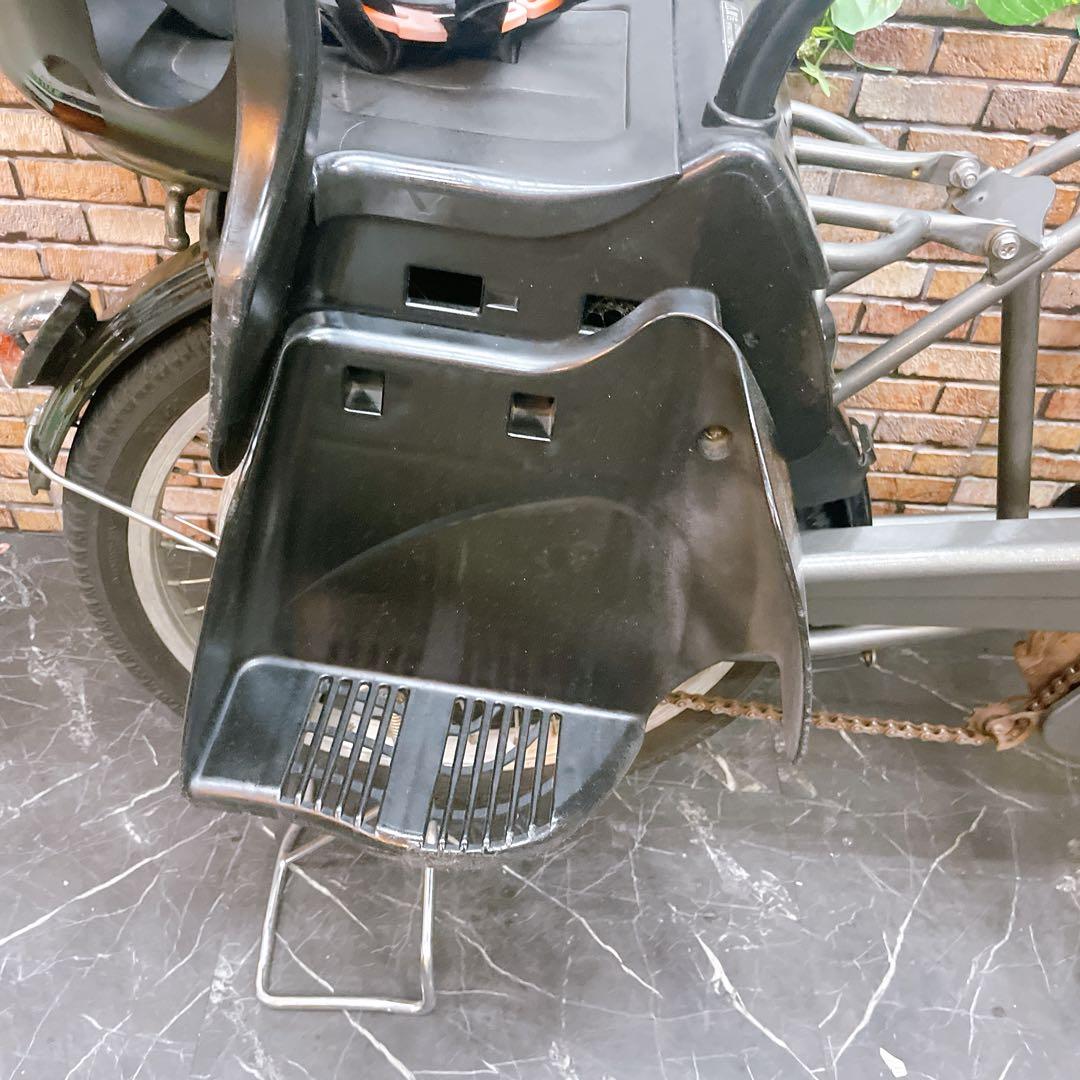 【54】子供乗せ電動自転車 Panasonic Gyutto グレー 20インチ