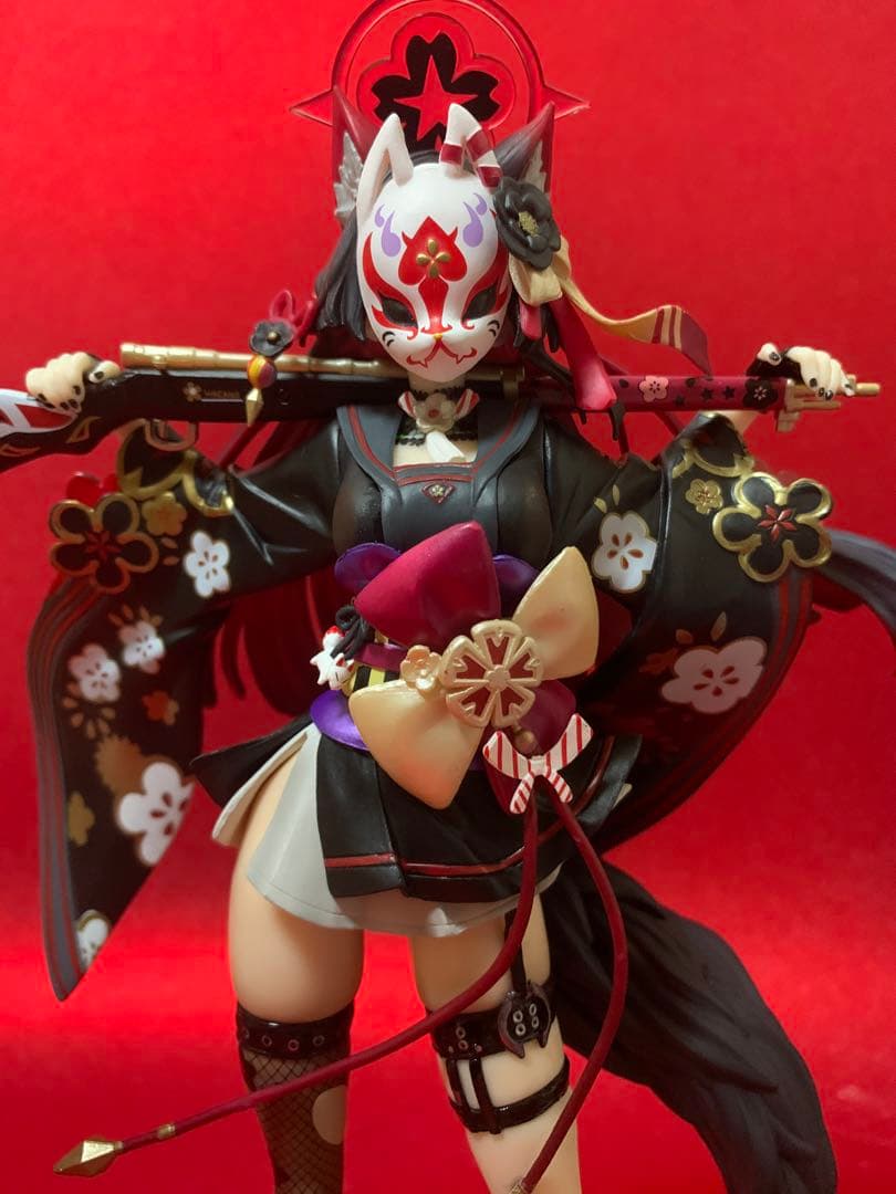 狐坂ワカモ フィギュア 刀付き