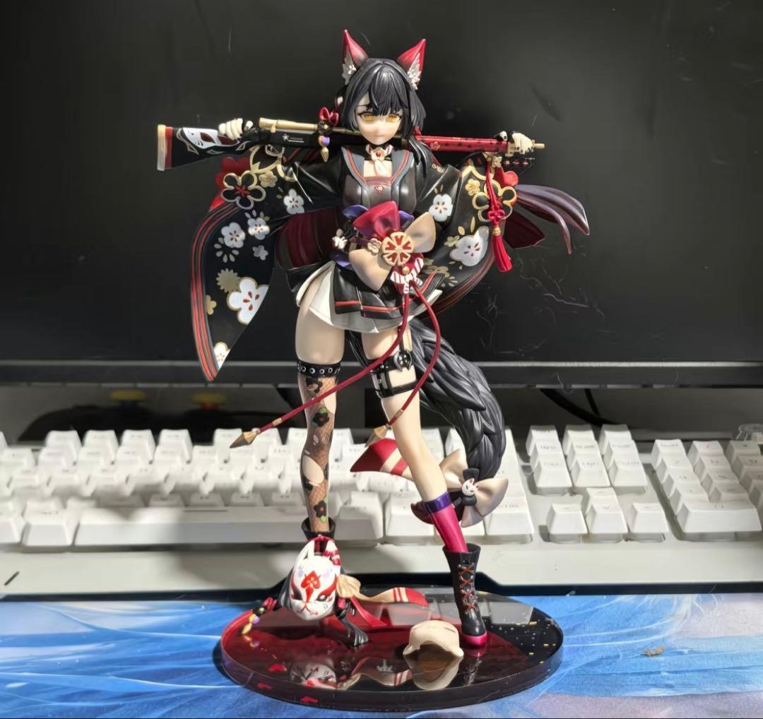 狐坂ワカモ フィギュア 刀付き