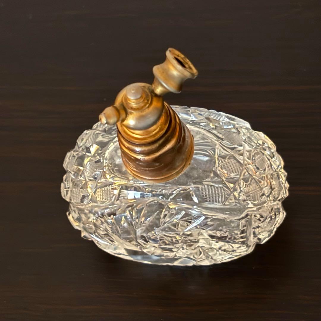 希少】フランス アンティーク 香水瓶 ガラス c.a1900 パフュームボトル