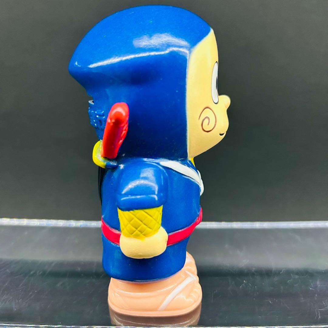 住友銀行貯金箱　忍者ハットリくん　ソフビ　ノベルティグッズ　昭和レトロ レア