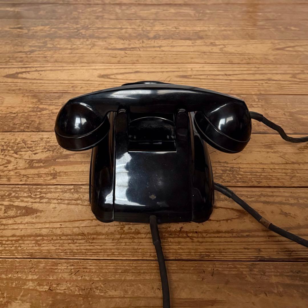 昭和 電話 黒電話 4号 レトロ 電電公社 ビンテージ アンティーク 古道具