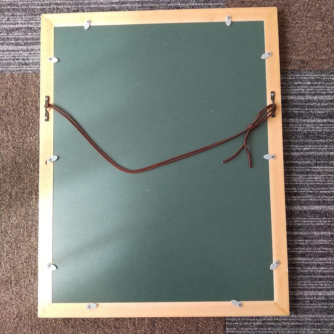 鶴田一郎 アールデコの女  額入り