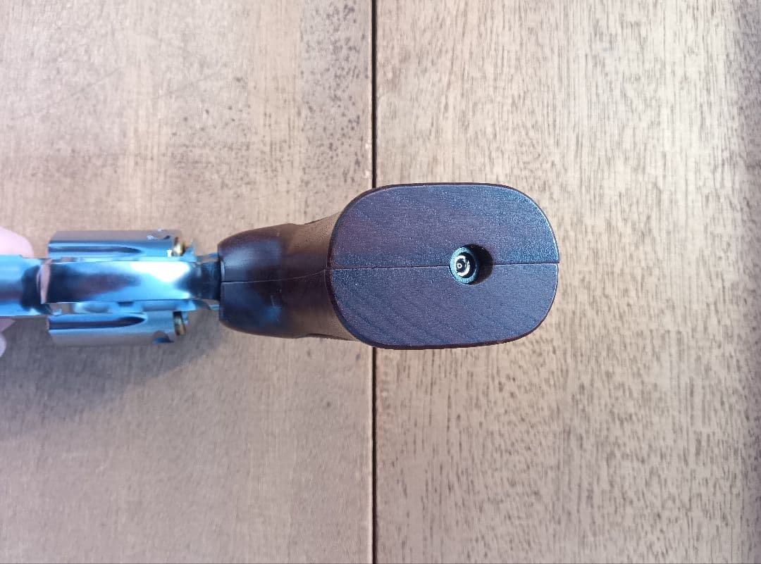 マルシン コルト アナコンダ ４インチ シルバーABS 木製グリップ