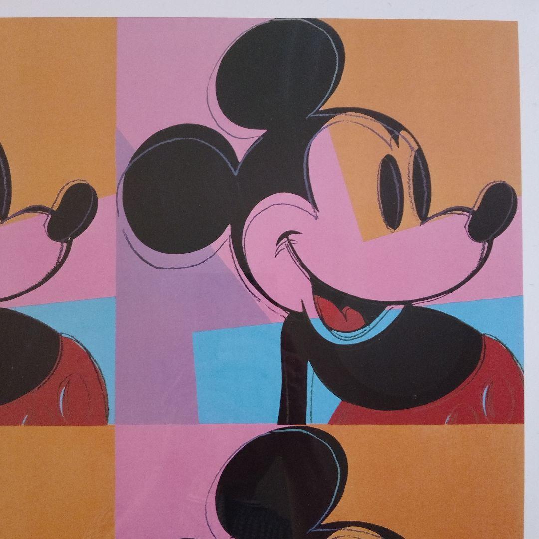 \"新品\"ウォーホルリトポスター『THE ART OF MICKEY MOUSE』