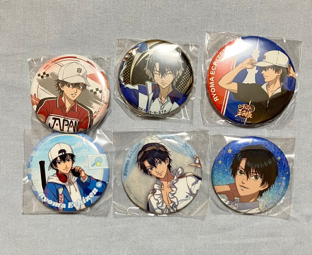 テニプリ】越前リョーマ☆缶バッジまとめ売り② - メルカリ