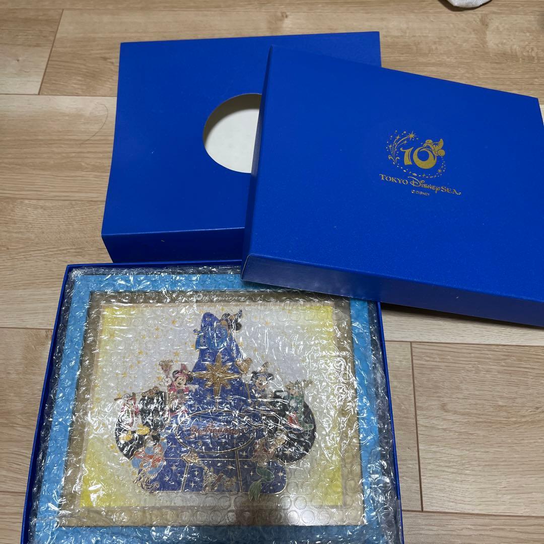 東京ディズニーシー10周年 be magical 額入り公式ピンバッジセット