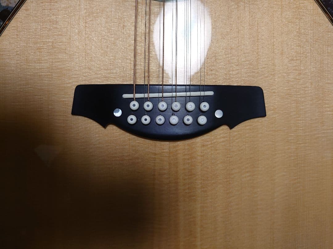 12弦ギターCrewsManiacSoud 限定KOA ストラップ付き - メルカリ