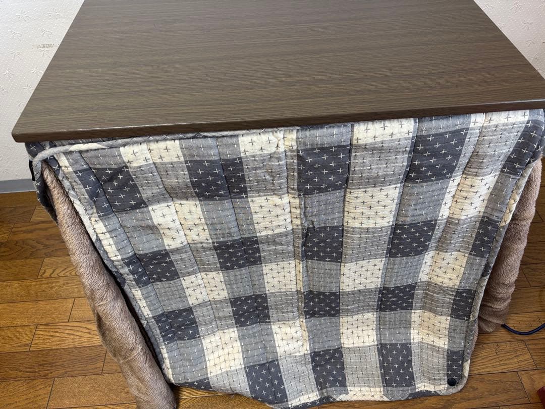 こたつデスクとこたつ布団付 在宅ワーク 勉強机 受験に 1人こたつ 1