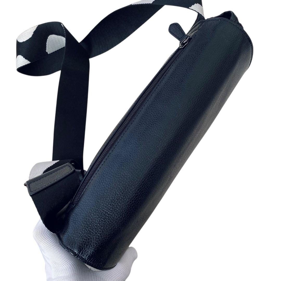 ear イアパピヨネ【美品】ダルメシアン ワイド ショルダーバッグ