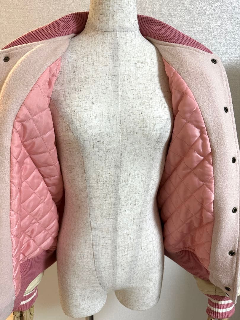 （美品）ももいろクローバーZスタジアムジャンパーピンクハウスコラボ　Mサイズ