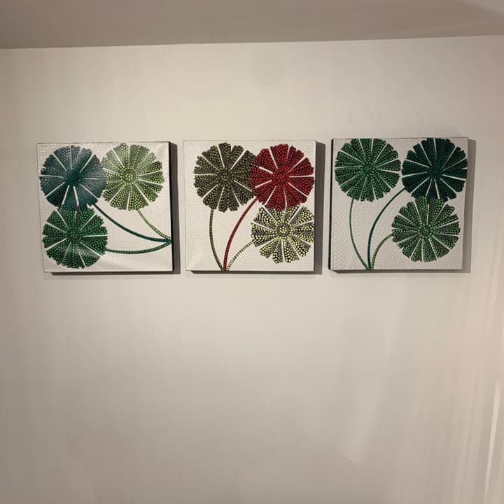 A♡専用【訳あり】40×40cm 3枚セットとレリーフ　通常16,434円が！