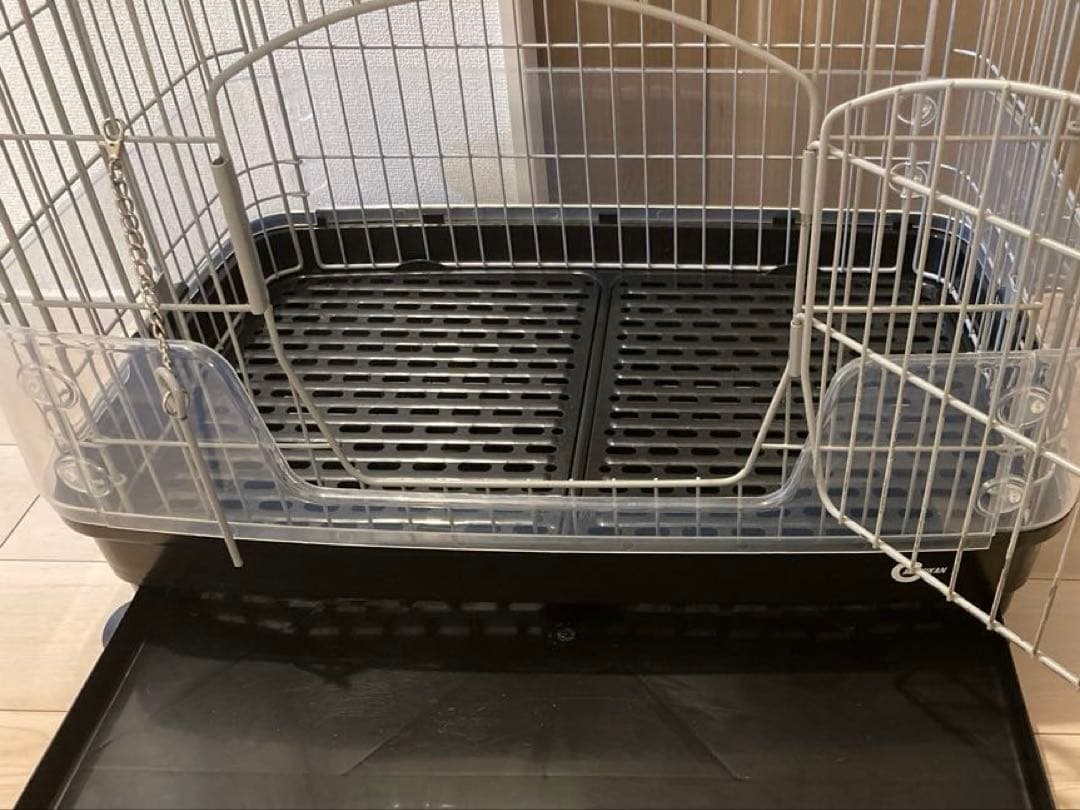 マルカン クリアケージ Sサイズ 】ウサギ チンチラ フェレット