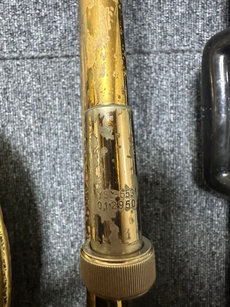 YSL-653 トロンボーン 本体 マウスピース付き