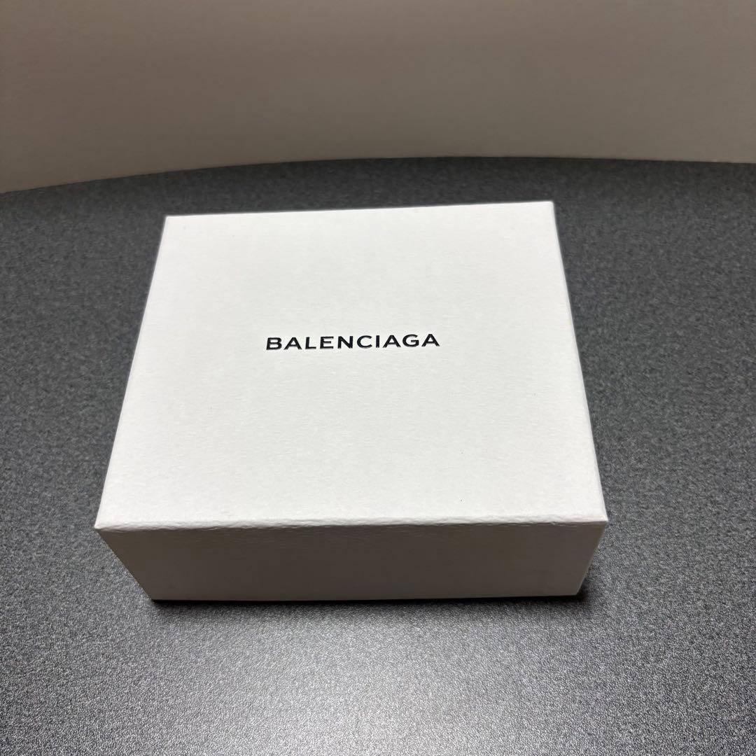 BALENCIAGA バーガンディ 三つ折り財布