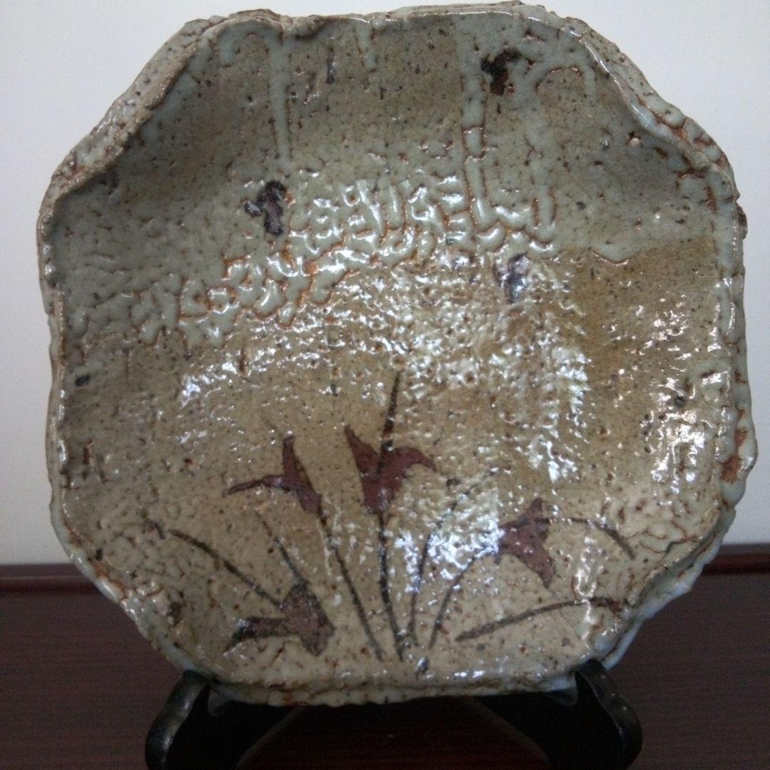 中川自然坊 唐津四方皿 中川自然坊 絵唐津四方皿 - メルカリ