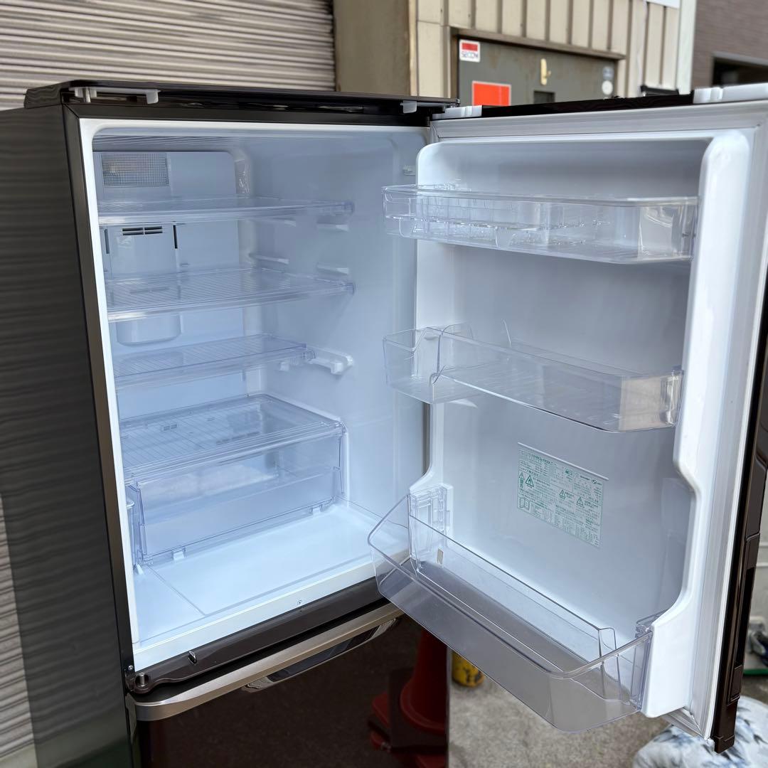 シャープ ノンフロン冷蔵庫 SJ-PW35A-T 2015年製 350L