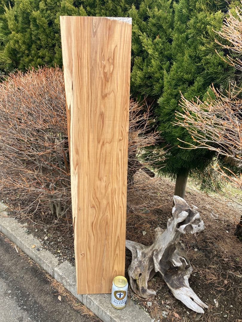 乾燥済み　北海道　イチイ　オンコ　一位　材料　106×20×7cm