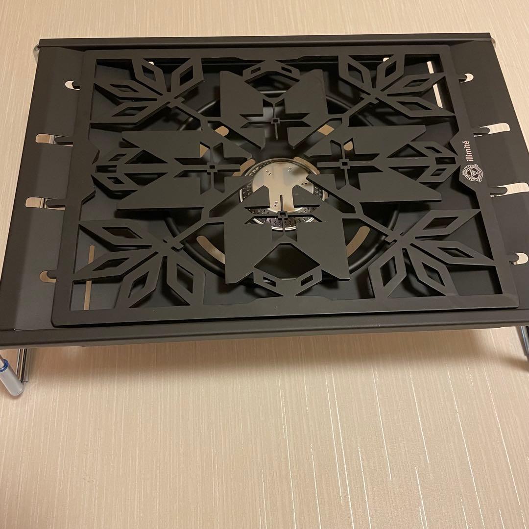 ぽ*ー様 ⭕️お得セット　スノーピーク　フラットバーナー五徳ゴトク+アシナガプレ